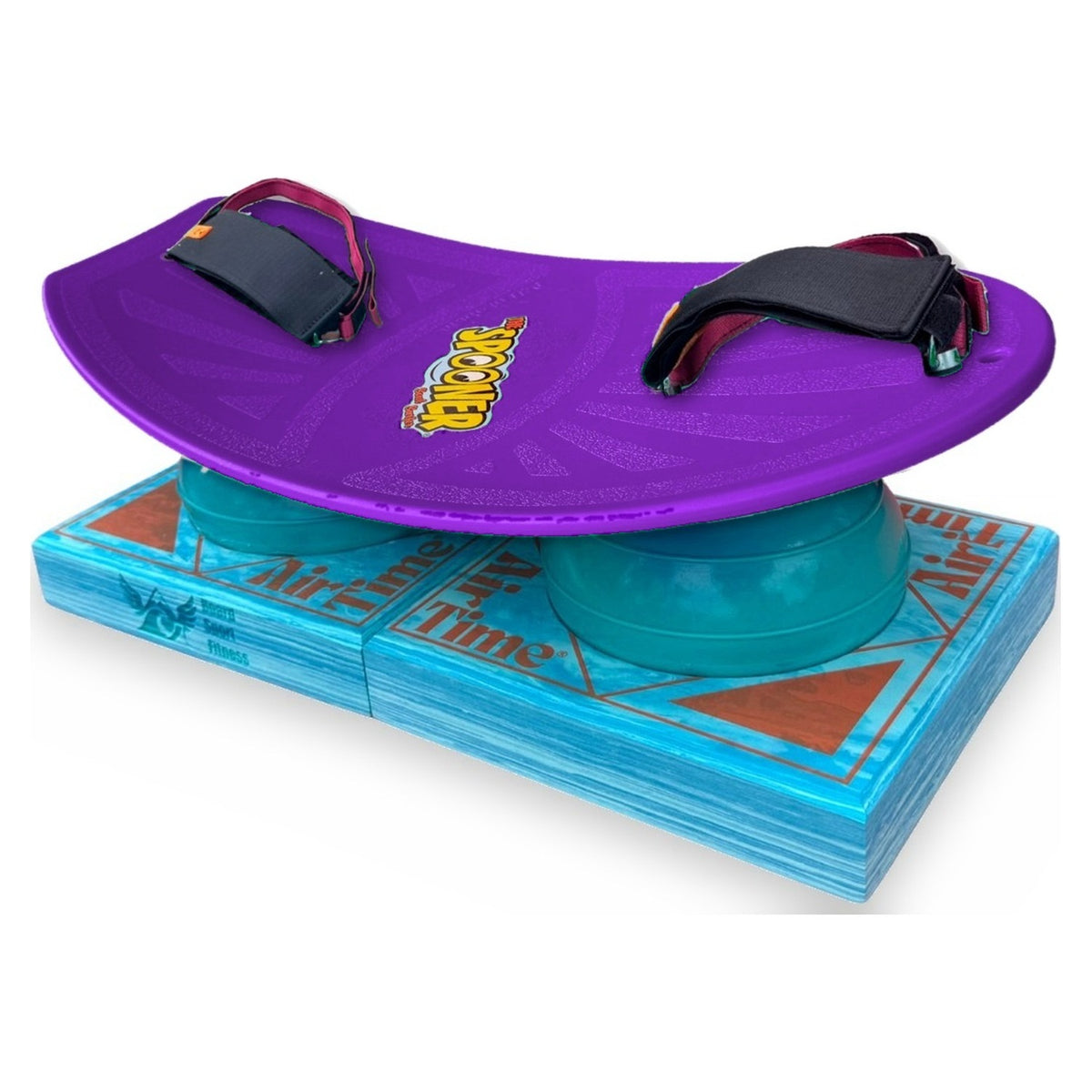 Spooner Air Pro Package - Soul Surfer, purple board on blue AirBalls