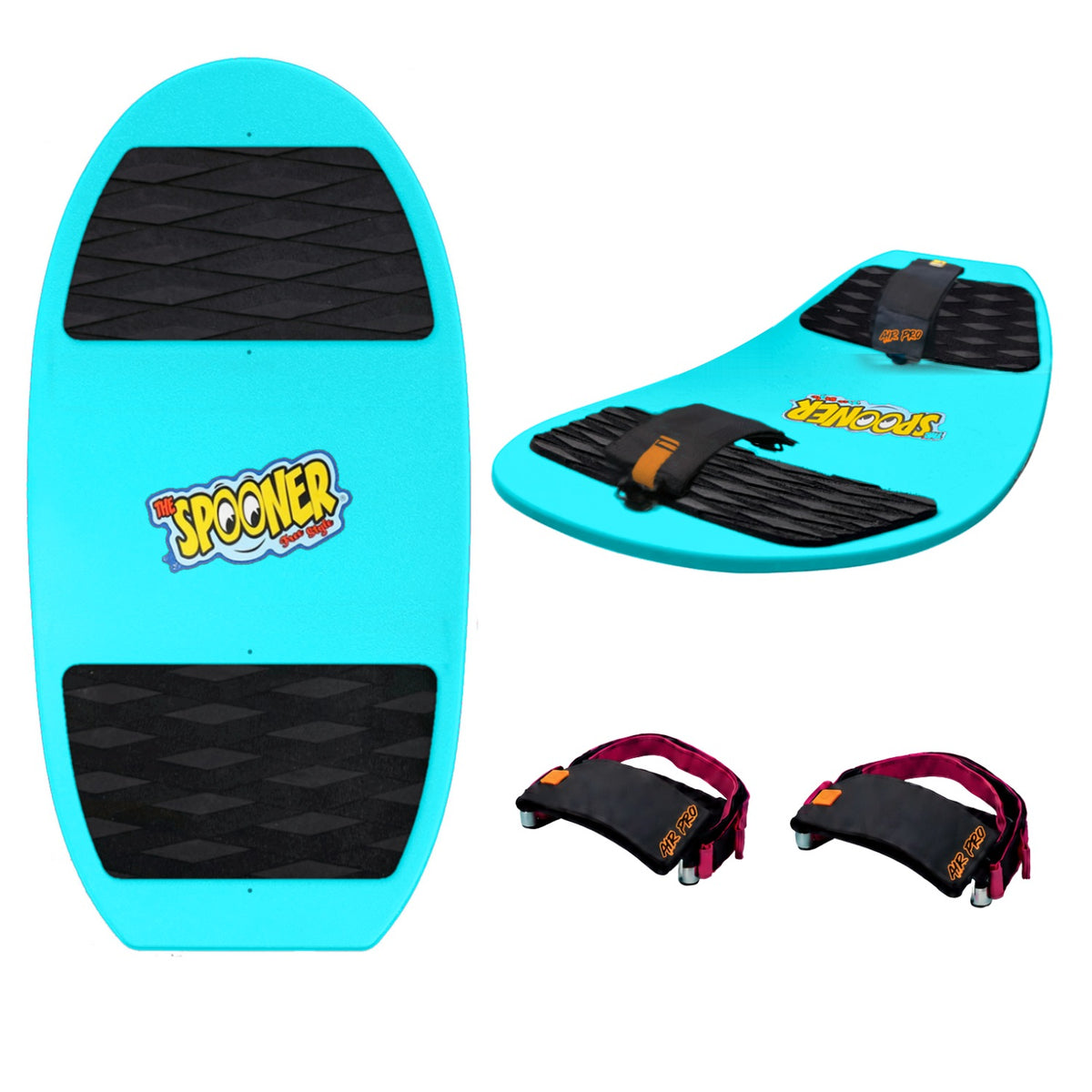 Freestyle with Footstraps - Turquoise